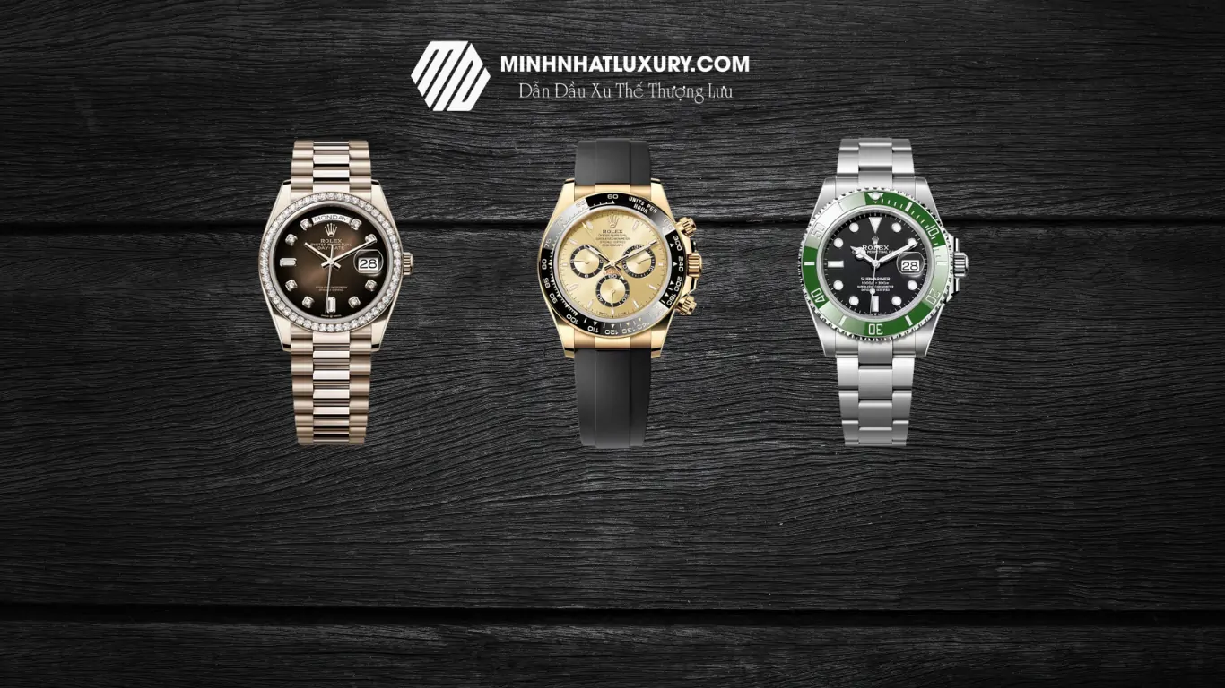 Giá của các dòng sản phẩm đồng hồ Rolex